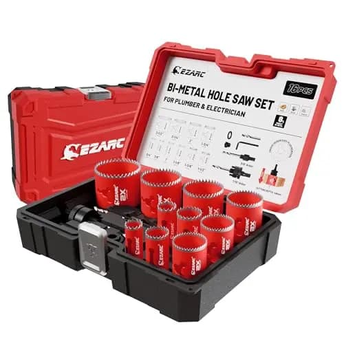 EZARC Kit Scie Cloche Bi-métal 16 pièces