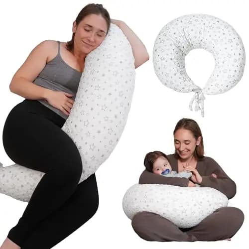 DancesCat Coussin de Grossesse XXL