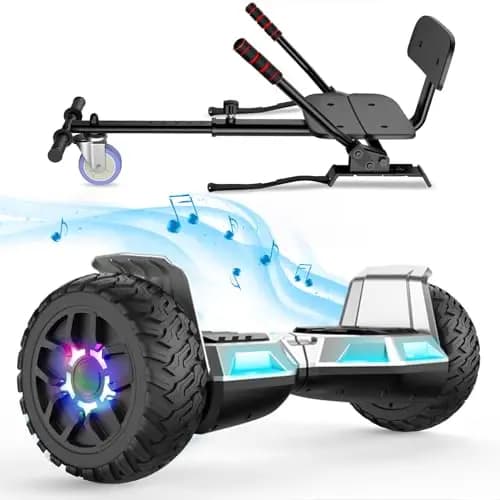 SISIGAD Hoverboard tout-terrain 8,5 pouces