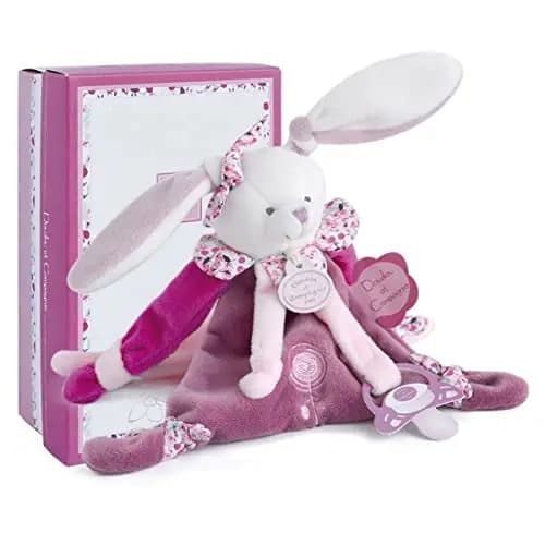 Doudou et Compagnie Lapin Cerise Rose
