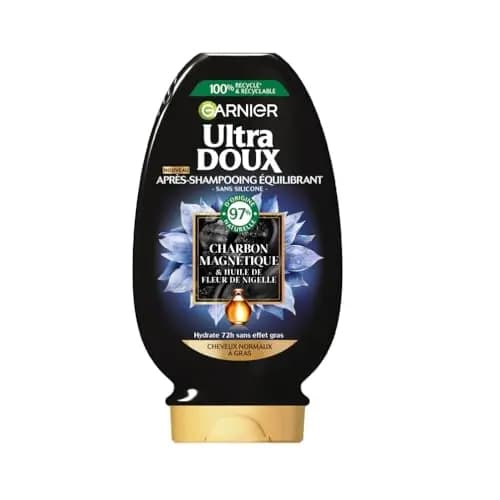Garnier Ultra Doux Après-Shampooing Charbon