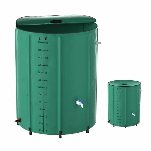 Aufun Tonneau de Pluie Pliable 500L