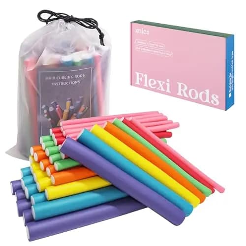 xnicx 47Pièces Bigoudis Mousse
