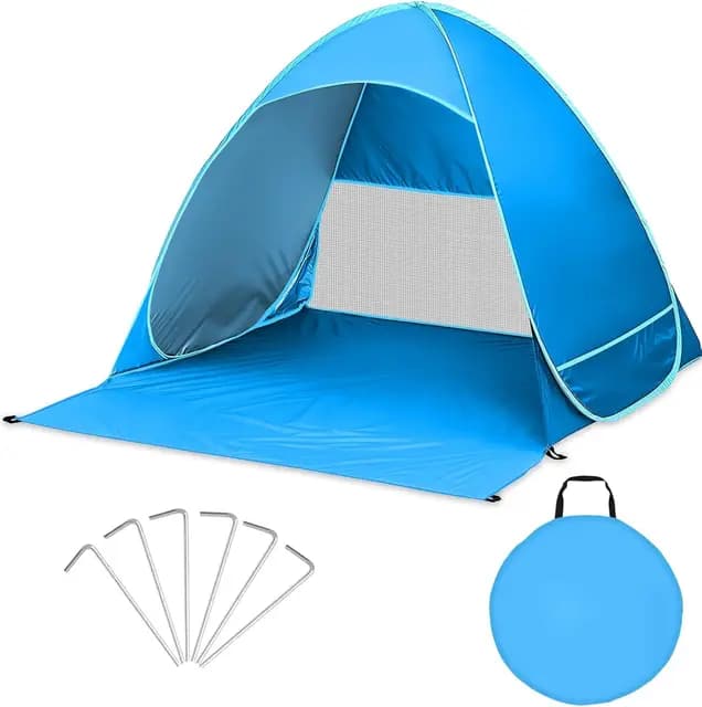 BUOAZR Tente de Plage Pop Up