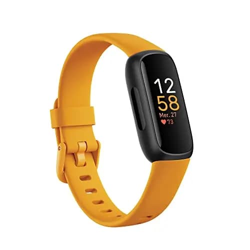 Google Fitbit Inspire 3 Bracelet d’activité sport et santé avec jusqu’à 10 jours d’autonomie de batterie et compatible avec Android et iOS, Parme – Image 1