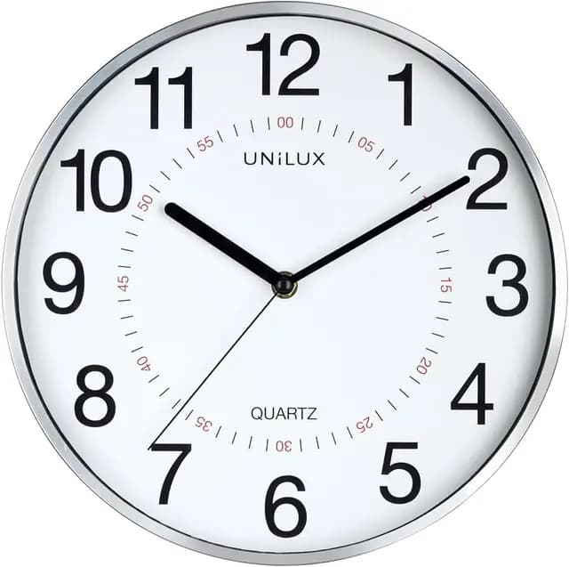 Unilux Aria Horloge murale 30.5cm