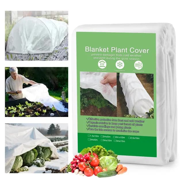 Voile D'hivernage 3 X 10m, Housse Hivernage Plante Exterieur 30g/m², Voile Hivernage Plante Exterieur Utilisé pour Les Plantes pour Prévenir Le Froid en Hiver et Le Gel au Printemps