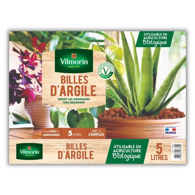 Vilmorin Billes d'argile 5L
