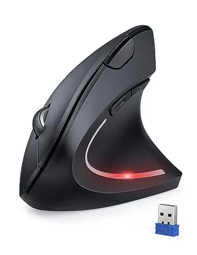 TECKNET Souris ergonomique verticale sans fil