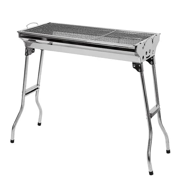 HUOLE XXL Barbecue à Charbon Inox