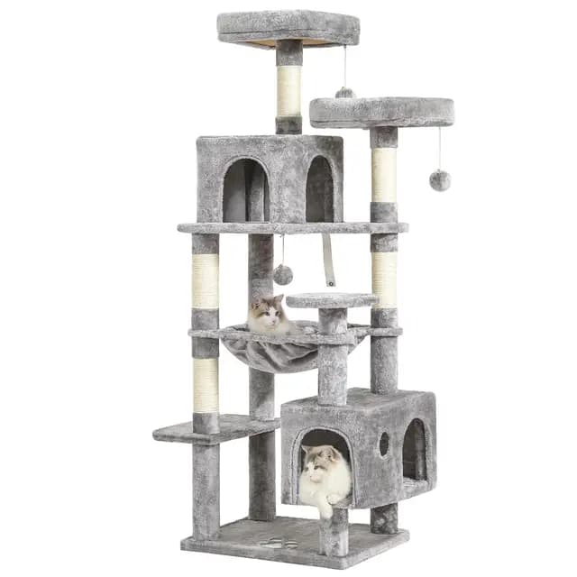 MSmask MS462-770 Arbre à chat gris clair – Image 1