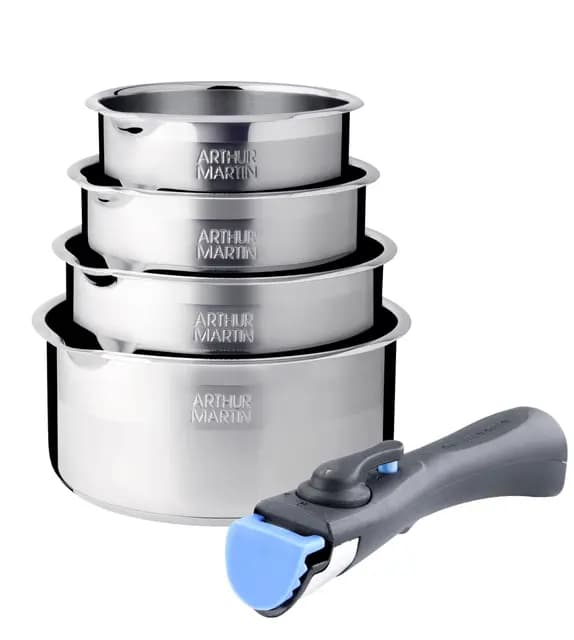 Arthur Martin AM7457 Batterie inox 5 pcs