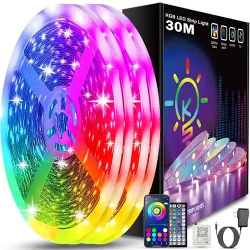 Keepsmile Ruban LED Bluetooth 30m