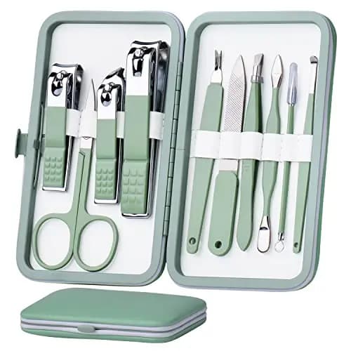 HANTEKAS Trousse de manucure 10 en 1