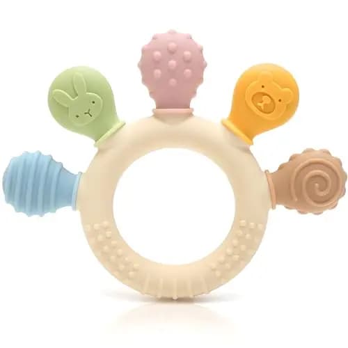 CAJA Anneau de dentition silicone