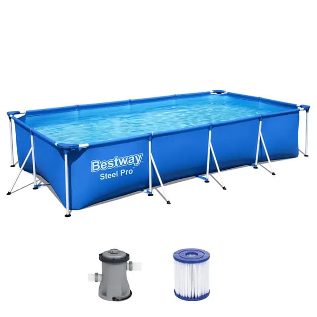 Bestway Steel Pro Piscine rectangulaire