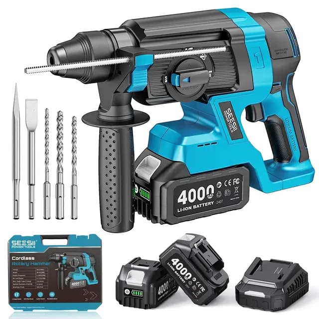 Seesii HB-BL2681 Marteau perforateur sans fil