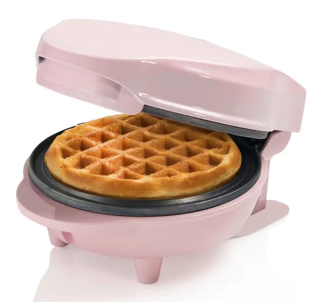 Bestron Mini Gaufrier Rose