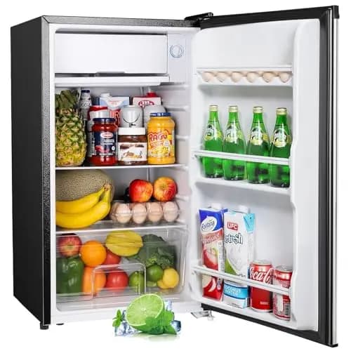 Upstreman BR321 Mini Réfrigérateur Compact 91 L Inox