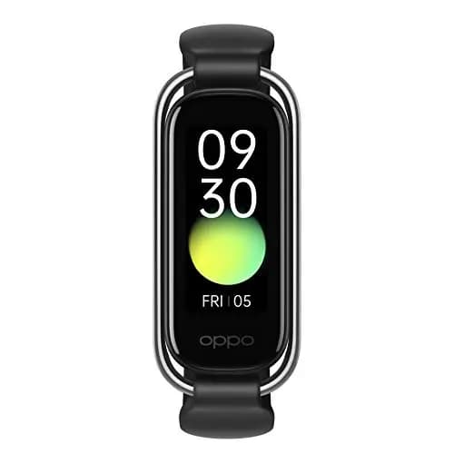 OPPO Band style - Bracelet Connecté - Trackers d'Activité 12 Modes Sportifs - Bracelet Sport Unisexe - Suivi du Sommeil - 12 Jours d'Autonomie - Mesure Cardiaque et Oxymètre 24h/24 - Noir [version FR]