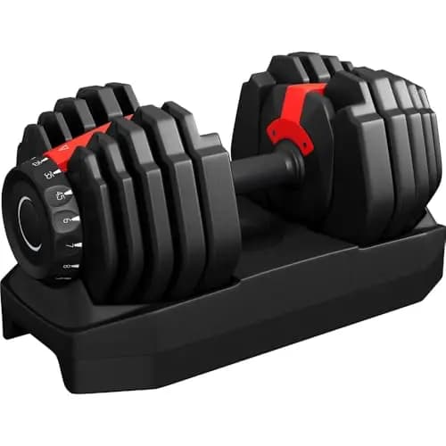 Yaheetech Haltères Réglables 24 kg