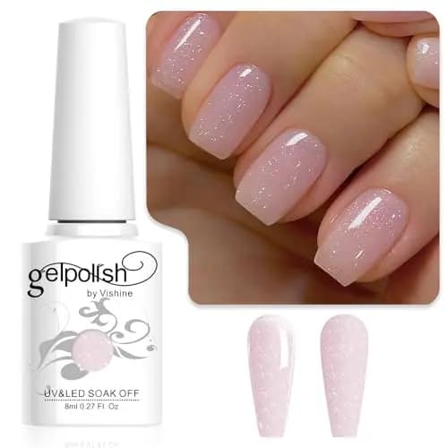 Vishine Vernis Gel Semi-Permanent Rose