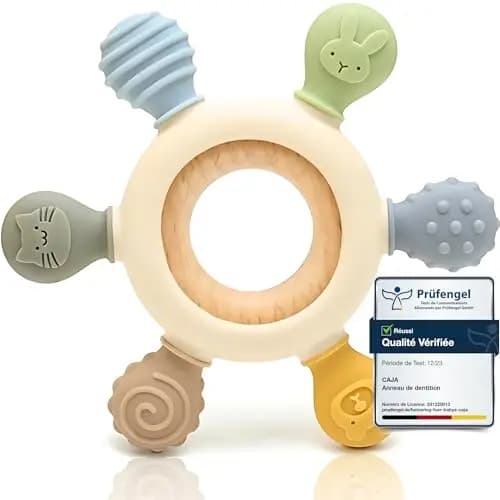 CAJA Anneau de dentition en silicone