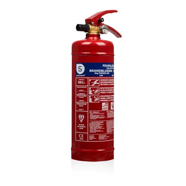 Smartwares Extincteur Poudre 2 kg