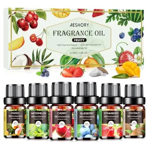 Aeshory Kit Huiles Parfumées Fruitées
