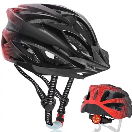 NXPZ Casque Vélo LED Réglable