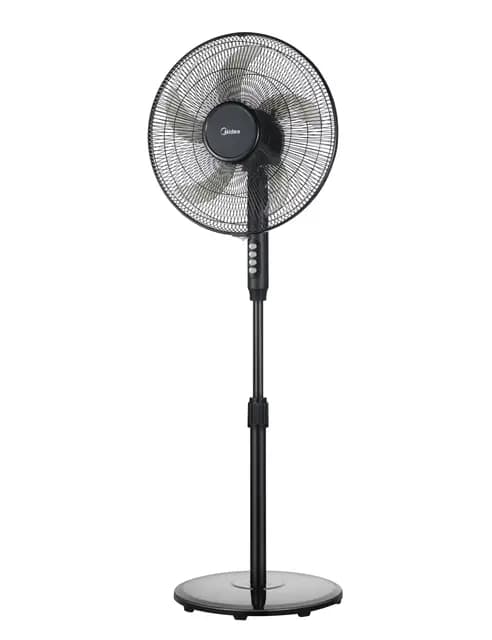 Midea Ventilateur sur Pied Noir