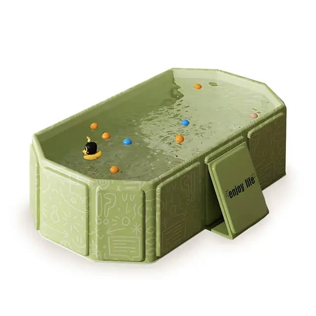 Kingbar Baignoire Pliable Verte