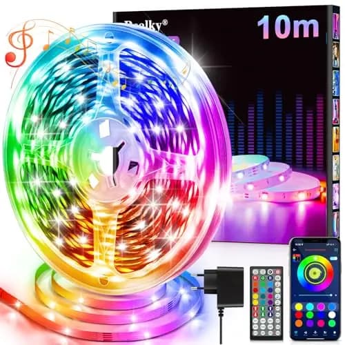 Realky 10M Bande LED RGB