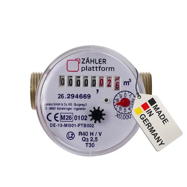 ZÄHLER plattform Qn 1,5 Compteur d'eau