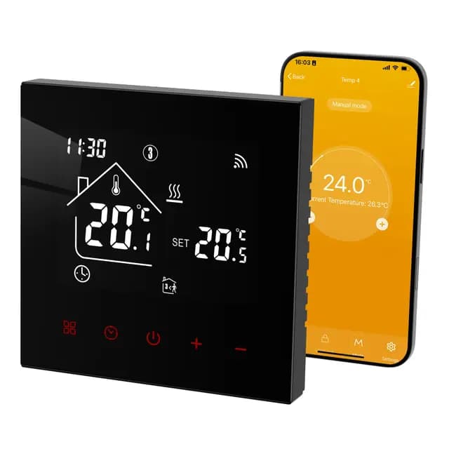 Beok TDR89B-WIFI-WPB Thermostat connecté