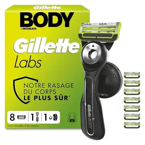 Gillette Labs Rasoir Intime Homme