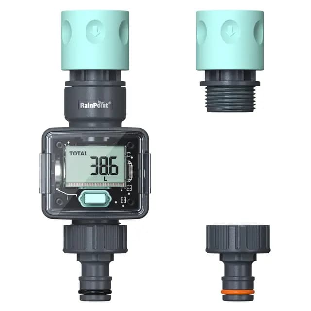 RAINPOINT Compteur d'eau Jardin