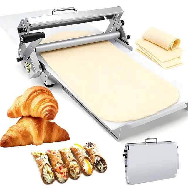 Naturalpowev Laminoir à pâte professionnel