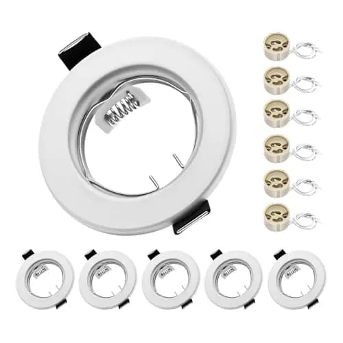 LteelDay Lot de 6 Projecteurs LED GU10