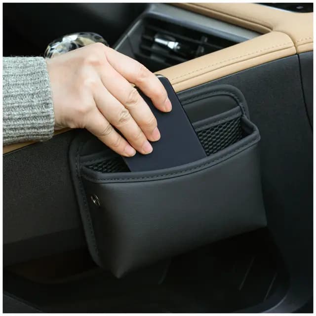 Qirc Organisateur de Poche Cuir Synthétique