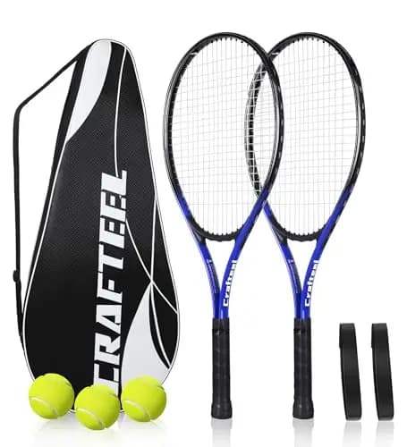 Crafteel Raquettes de Tennis Débutant