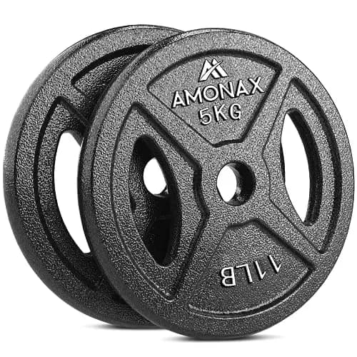 Amonax Disque fonte musculation 10kg