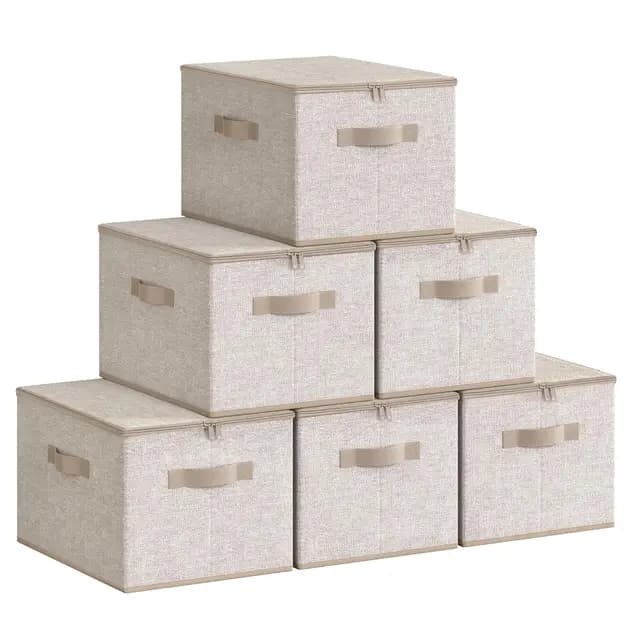 SONGMICS Boîte de Rangement Pliable