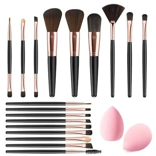 Vonsera Kit Pinceaux Maquillage 18 Pièces