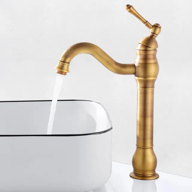 Rowinnao Robinet Lavabo Rétro