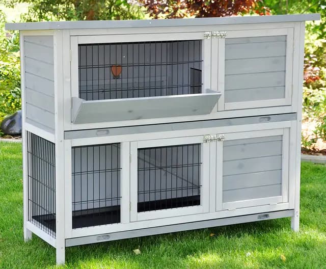 Nanook Bommel Cage à lapin extérieure – Image 1
