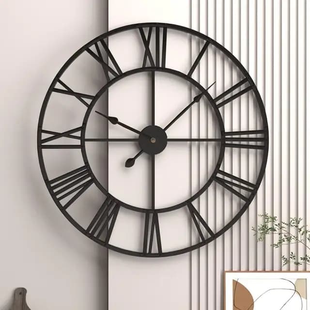 GUDEMAY Horloge murale XXL 50 cm