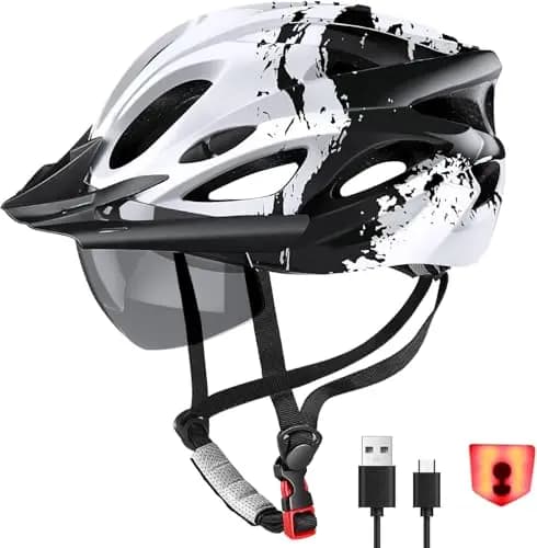RaMokey Led Casque vélo urbain