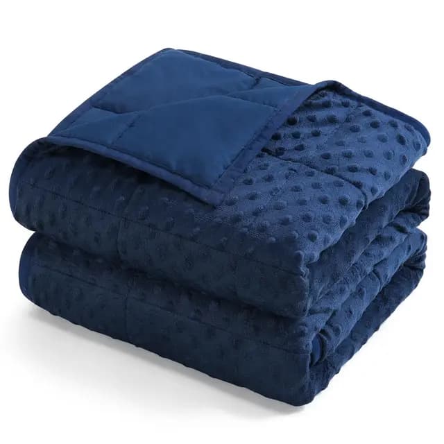Sivio Minky Dot Couverture lestée