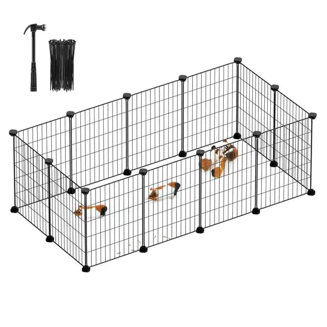 SONGMICS Parc modulable pour lapin